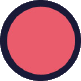 tomato, dark blue