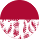 red, white