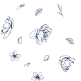 white, dark blue
