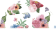 white, raspberry