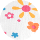 white, orange