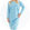 light turquoise, white
