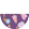 lavender, white