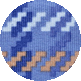 light blue, light orange