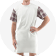 light grey, permanganate